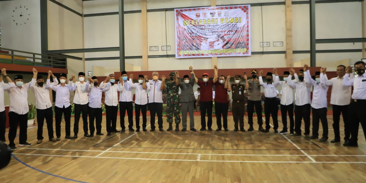 Bupati Lambar Ajak ciptakan kondisi kondusif, aman dan damai