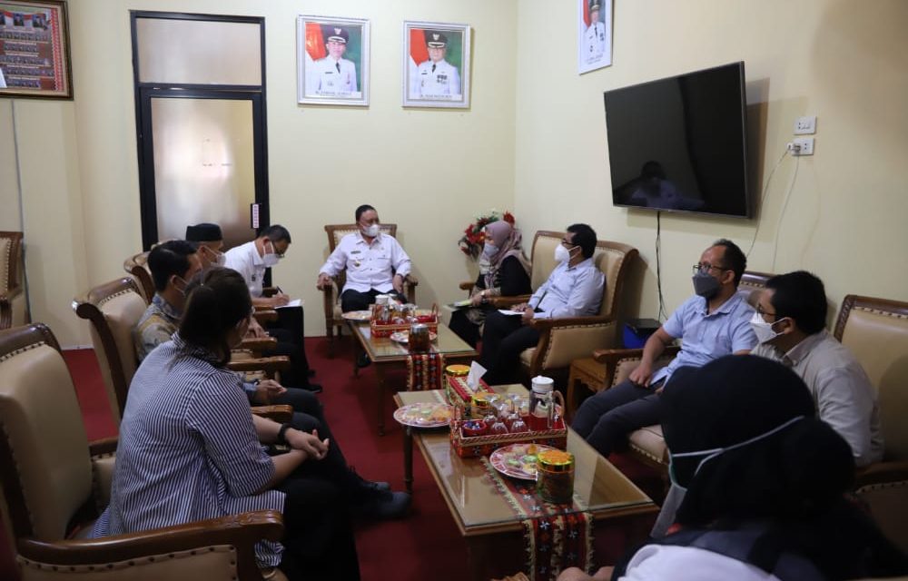 Tim BPK Pamit Dengan Wabup Lambar