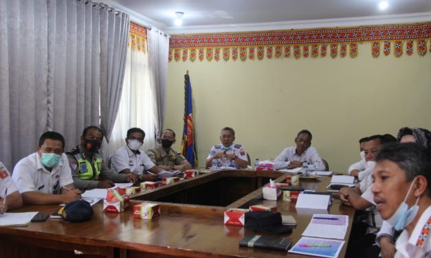 Pemkab Lampung Barat Melakukan Rakor Forum Lalu Lintas Kabupaten Lampung Barat Tahun 2022