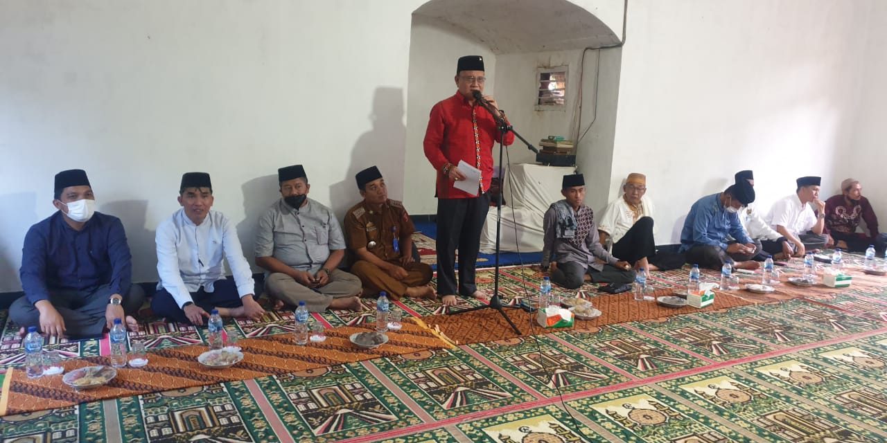 Safari Ramadhan, Wabup Mad Hasnurin sampaikan capain pitu program point ketujuh
