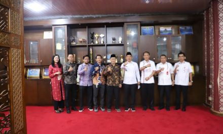 Tim BPK RI Provinsi Lampung Berpamitan Setelah Melakukan Pemeriksaan LKPD Tahun 2021 Di Lampung Barat