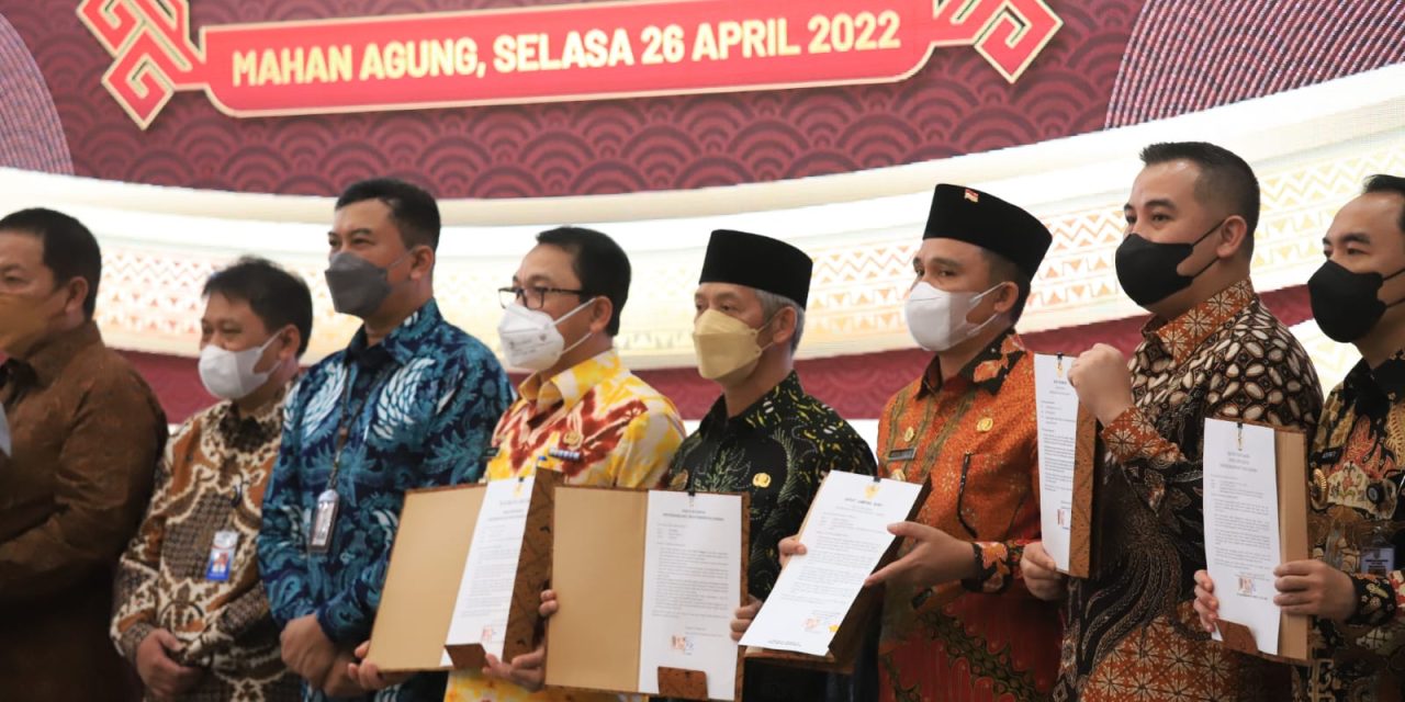 Bupati Parosil Hadiri Rakor Pemberantasan Korupsi Terintegrasi bersama KPK RI