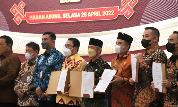 Bupati Parosil Hadiri Rakor Pemberantasan Korupsi Terintegrasi bersama KPK RI