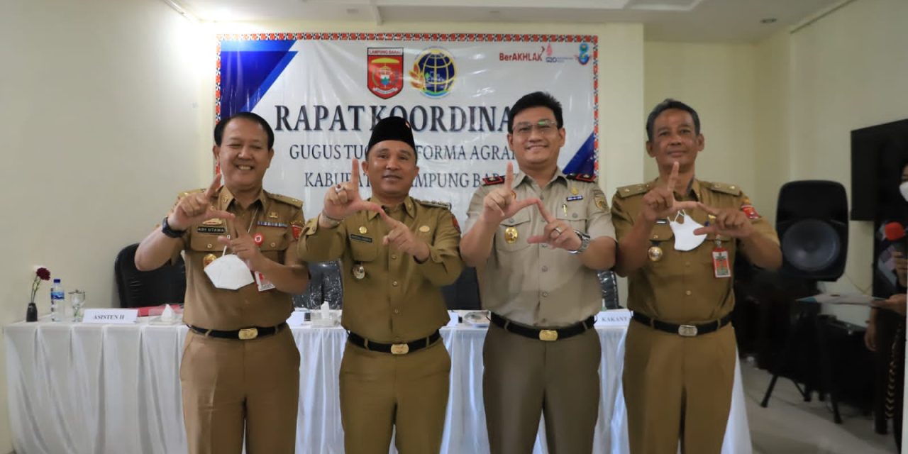 Menghadiri Rakor Reforma Agraria, Parosil: Harap Dapat Menyatukan Persepsi