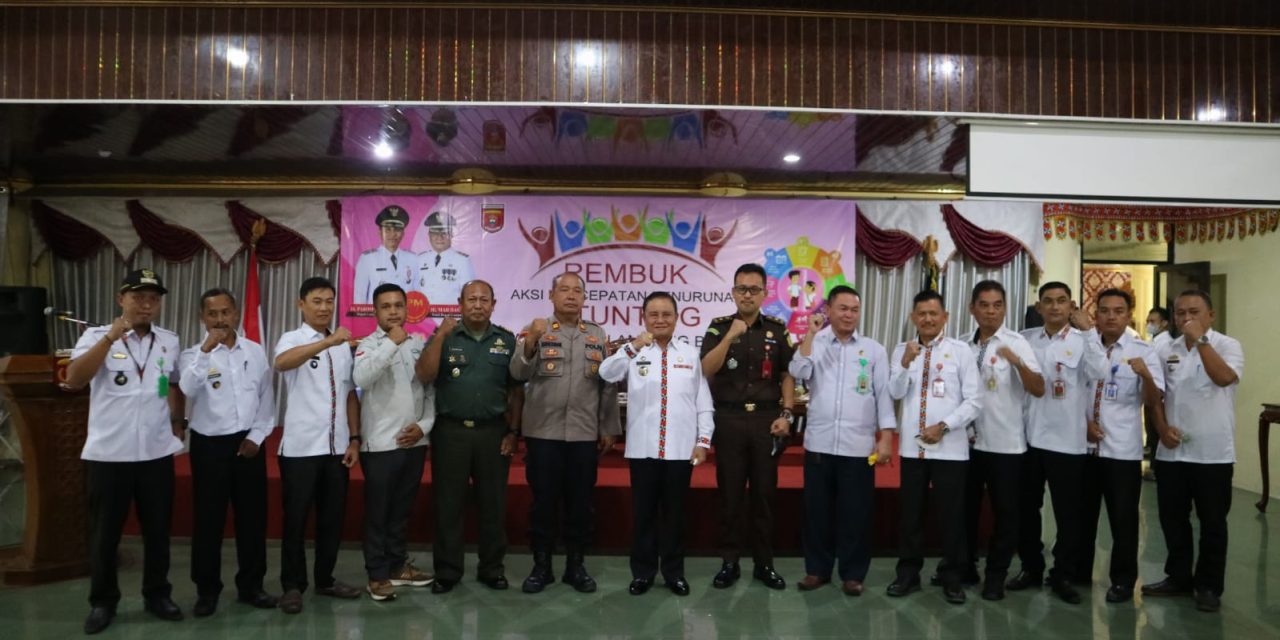 Wabup Lambar Apresiasi Rembuk Aksi Percepatan Penurunan Stunting