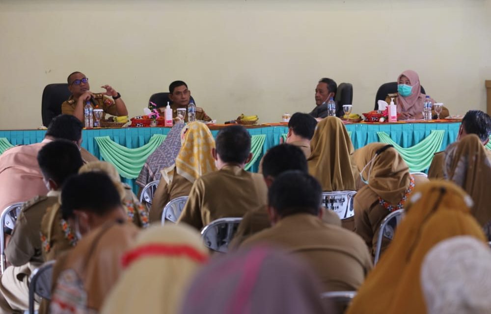 Wakili Bupati Lampung Barat, Wasisno Sembiring Beri Arahan Terhadap UPT Puskesmas