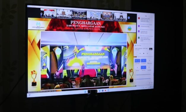 Di Bawah Kepemimpinan PM, Pemkab Lampung Barat Berhasil Meraih Prestasi Tingkat Madya KLA