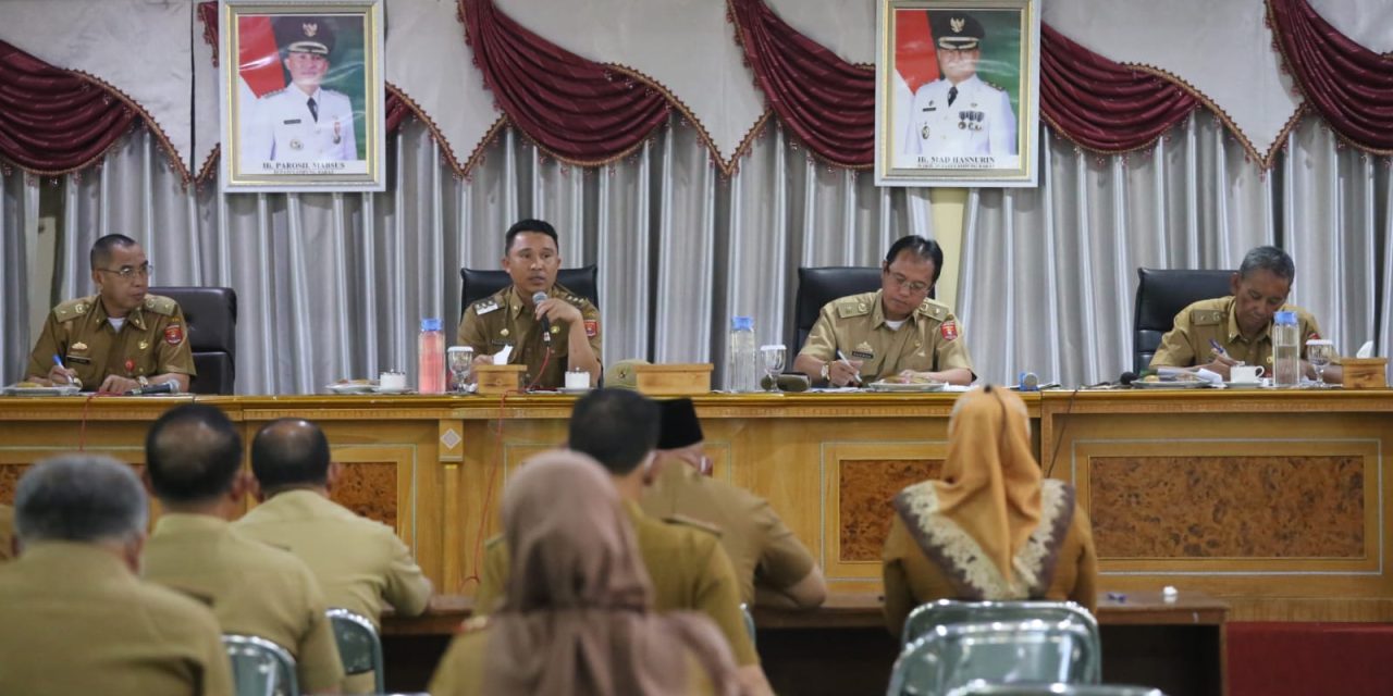 Ngupi bebakhong, Pemkab Lambar Bahas persiapan HUT RI ke-77 dan investasi Japfa