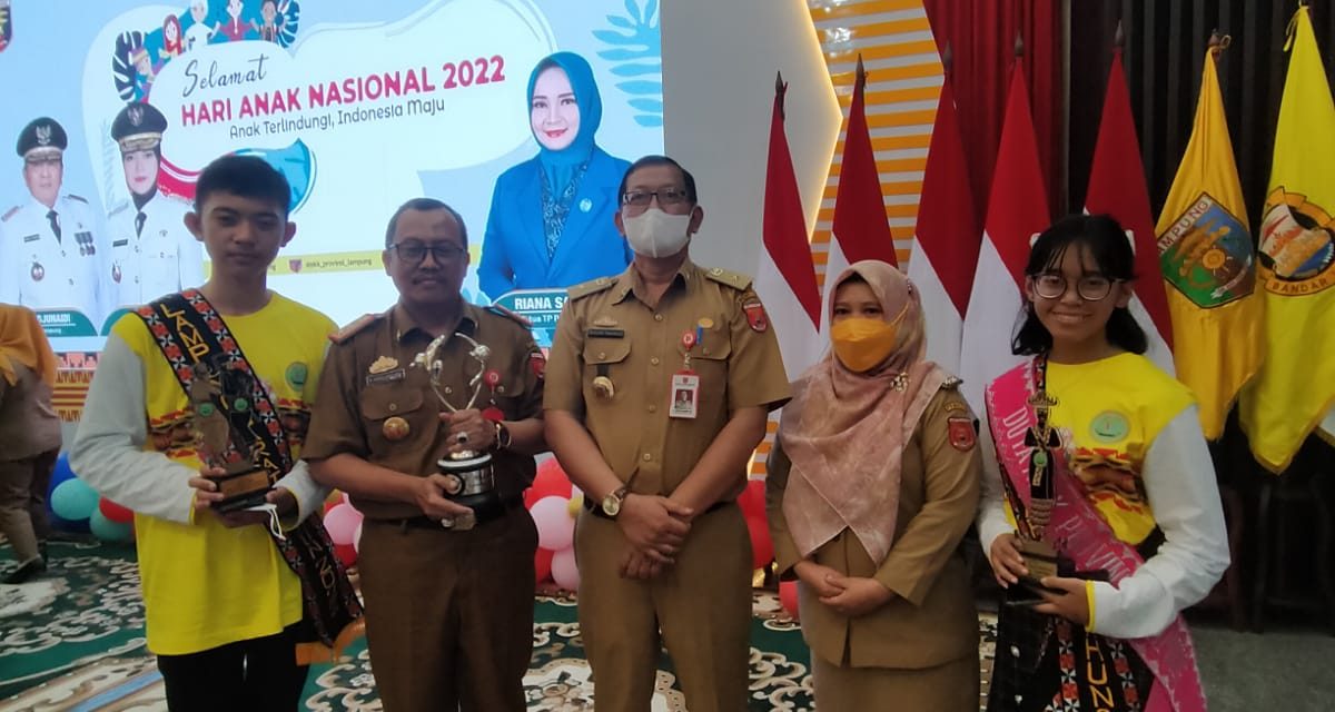 Kabupaten Lampung Barat Terima Penghargaan Kabupaten Layak Anak