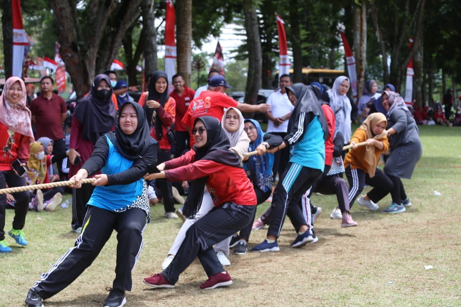 Pemkab Lambar gelar Berbagai Perlombaan Dalam Rangka HUT RI ke-77