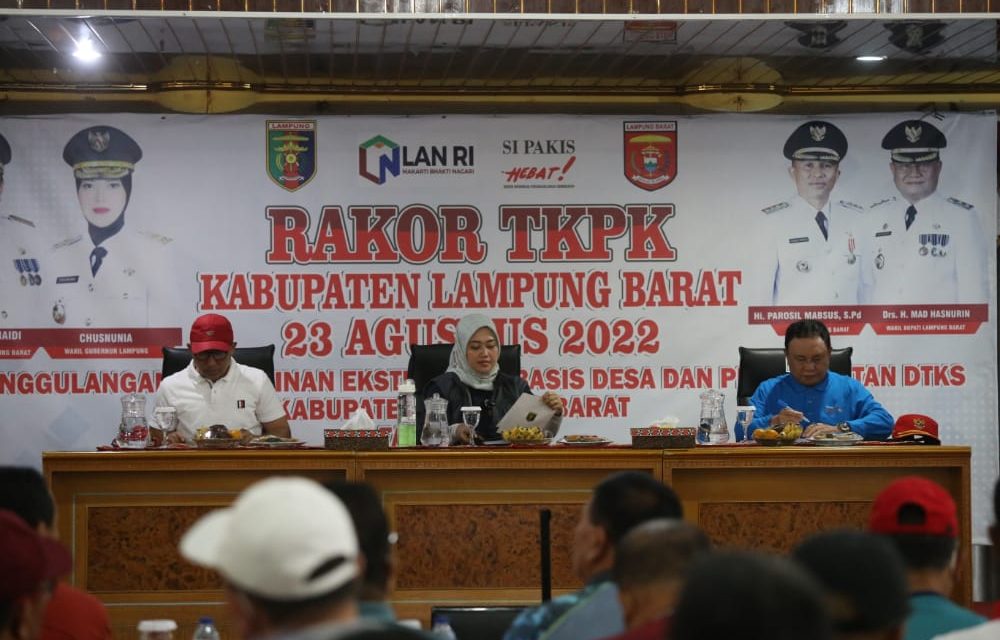 Tanggulangi Kemiskinan,  Lambar laksanakan Rakor TKPK