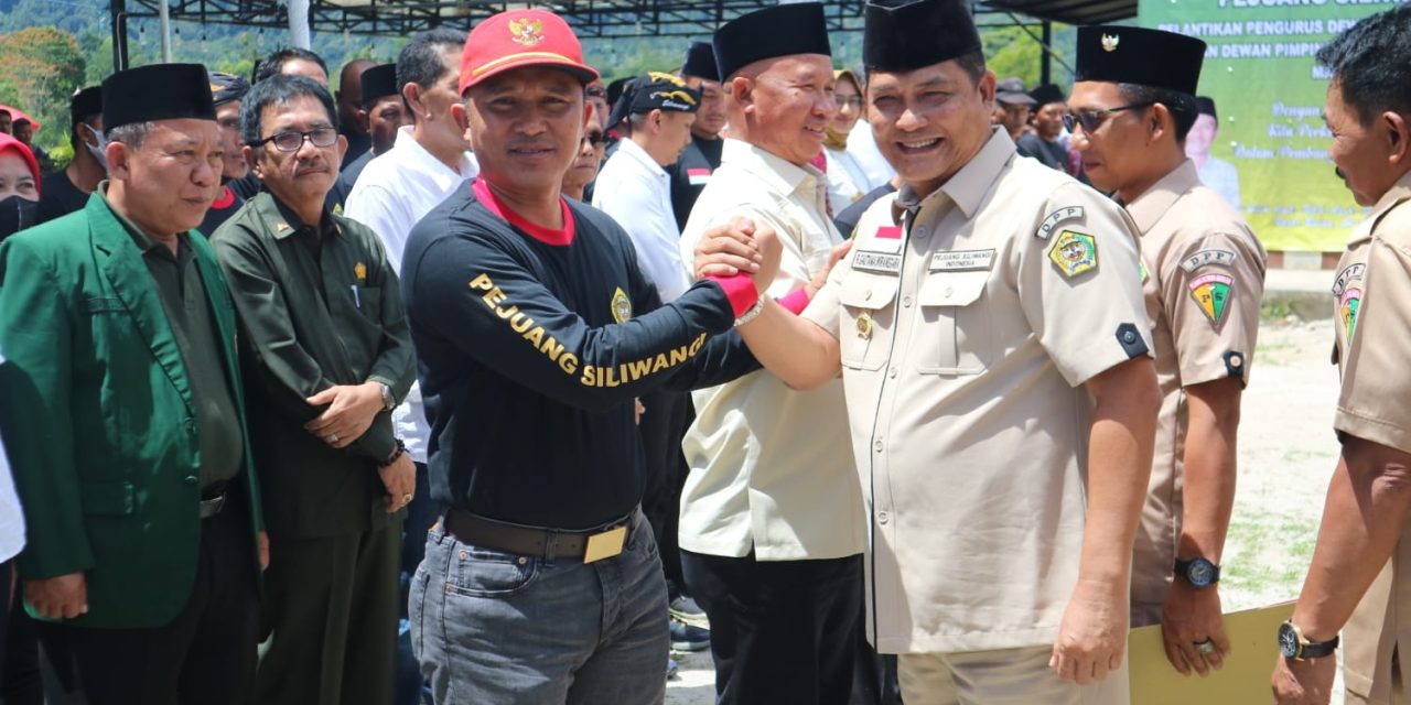 Bupati Parosil Resmi di Lantik Menjadi Ketua DPC Pejuang Siliwangi