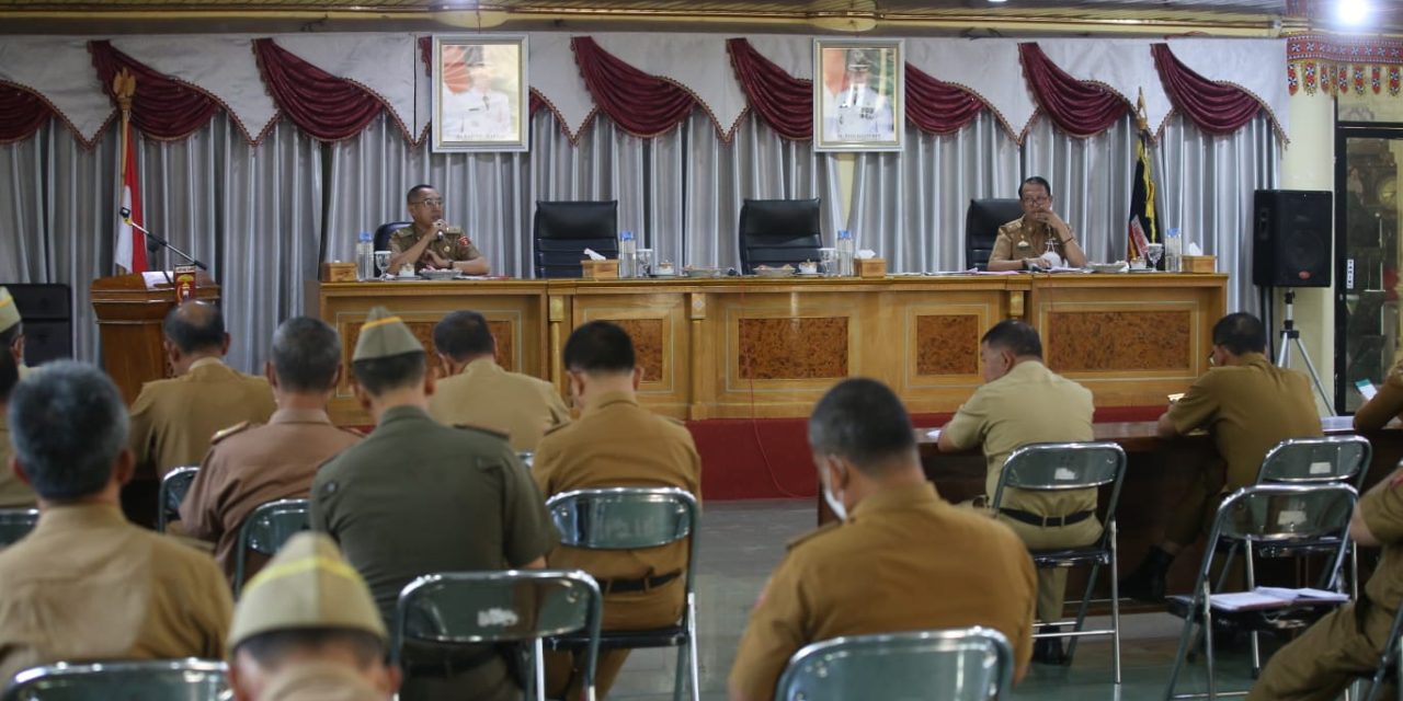Pemkab Lambar Menggelar Ngupi Bebakhong Membahas Persiapan HUT Lambar Ke-31