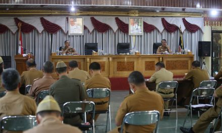 Pemkab Lambar Menggelar Ngupi Bebakhong Membahas Persiapan HUT Lambar Ke-31