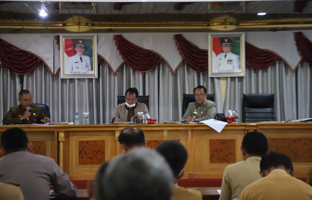 Pemkab Lambar menggelar Rakor terkait persiapan Liwa Expo tahun 2022
