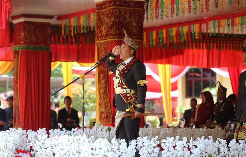 Pemkab Lambat gelar Upacara Peringatan Hari Ulang Tahun Kabupaten Lampung Barat ke-31