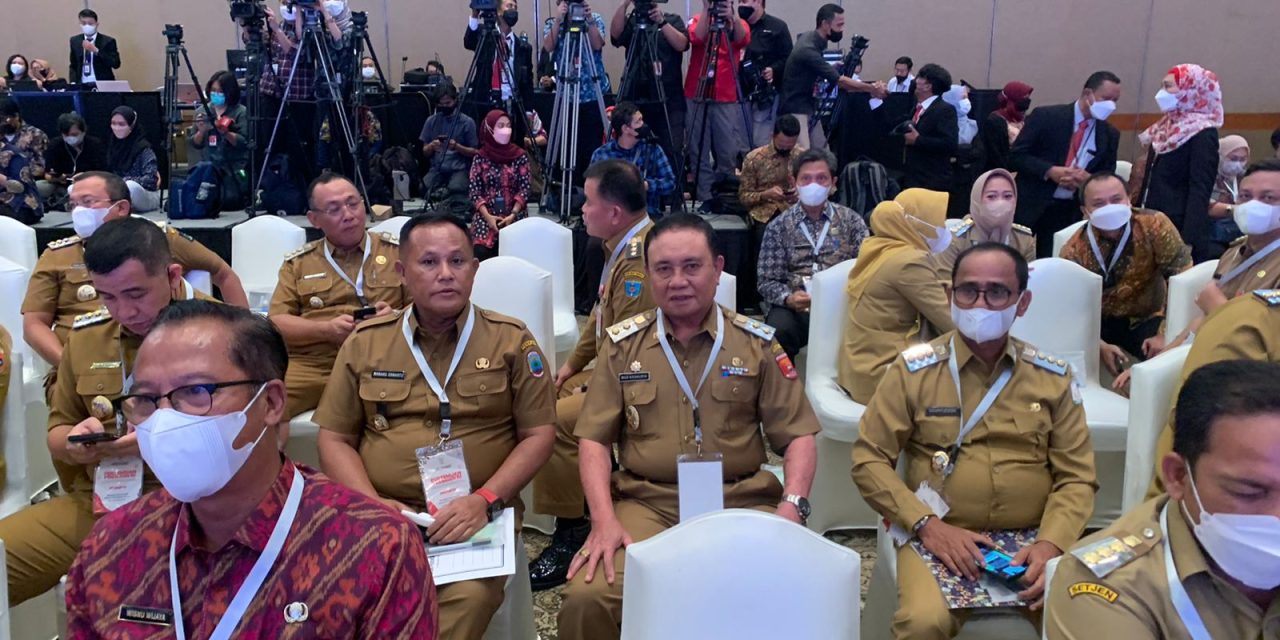 Wabup Lambar hadiri pengarahan Presiden tentang pengendalian inflasi daerah