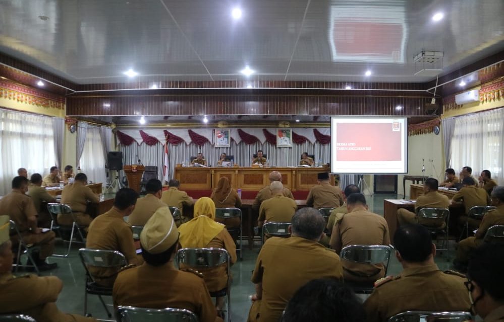 Ngupi Bebakhong, Pemkab Lambar bahas skema APBD Anggaran Tahun 2023