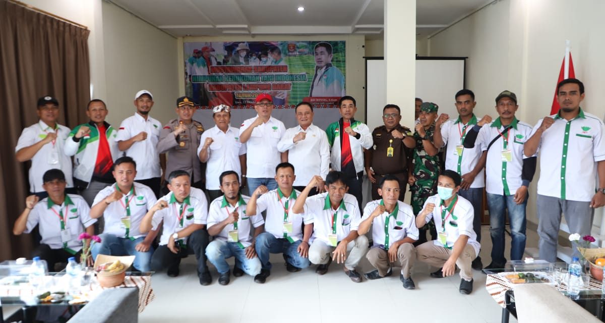 Hadiri Musyawarah HKTI, Mad Hasnurin: Pertanian dan Perkebunan Menjadi Sektor Unggulan di Lampung Barat