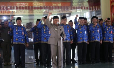 Pemkab Lambar gelar Upacara peringatan hari sumpah pemuda ke-94