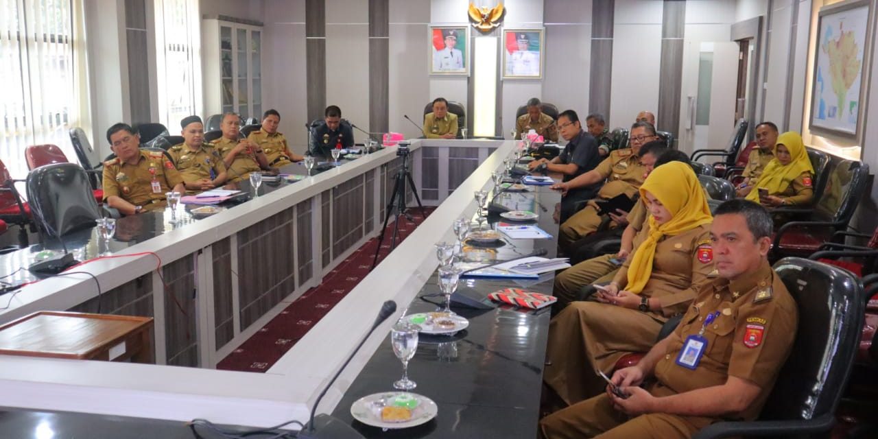Pemkab Lambar ikuti Rapat Koordinasi Pengendalian Inflasi Daerah