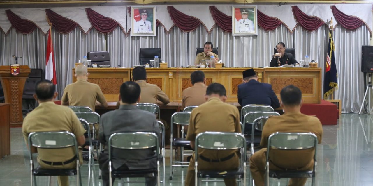 Pemkab Lambar Gelar Kegitan Rutin Mingguan Ngupi Bebakhong Membahas Terkait Stok BBM.