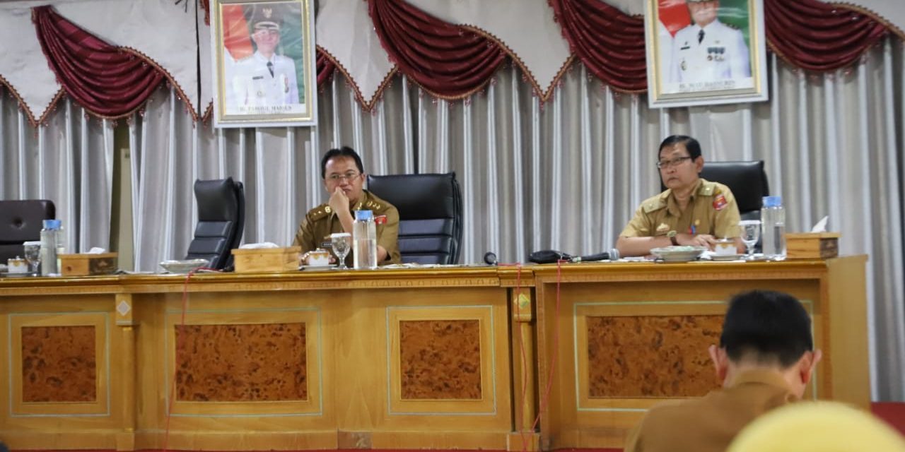 Sekda Lambar pimpin ngupi bebakhong bahas persiapan peresmian Lamban Pancasila