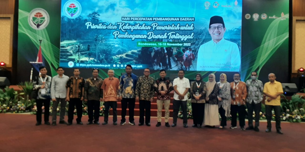 Bappeda Lambar menjadi narasumber dalam acara Peringatan Hari Percepatan Pembangunan Daerah Tertinggal