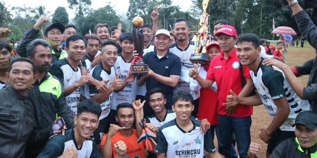 Bupati Parosil Tutup turnamen Portib cup ke-9