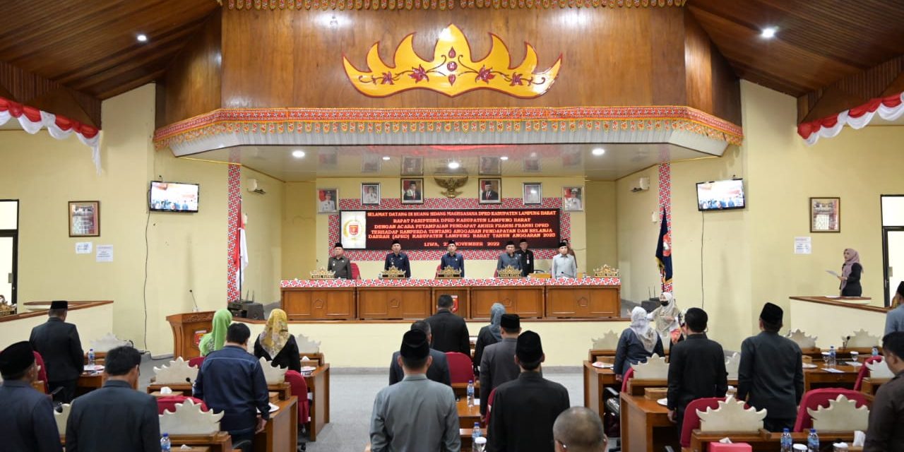 Enam Fraksi DPRD Lambar apresiasi atas capaian program dan pembangunan Pemkab Lambar