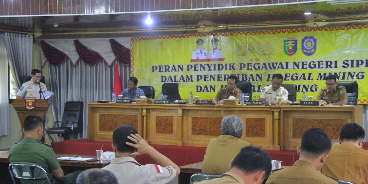 Rakor PPNS Resmi Dibuka Plh. Bupati Lambar