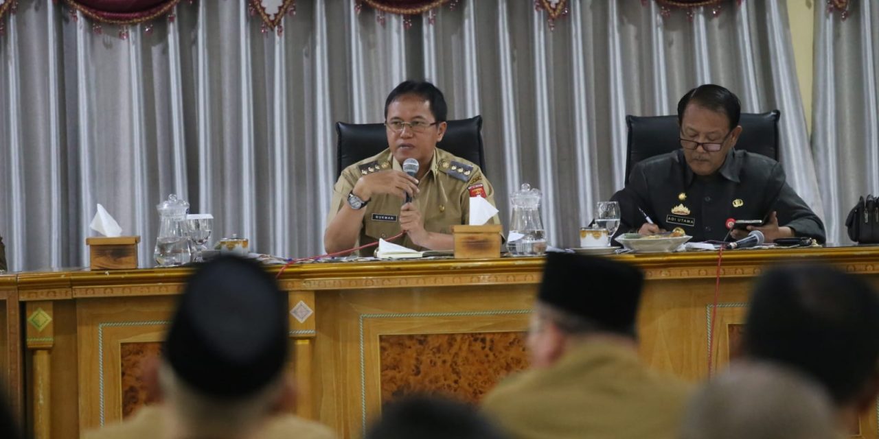 Pj Bupati Nukman Ajak Jajarannya Tingkatkan Tatakelola Tatanan Kepemerintahan Lambar.