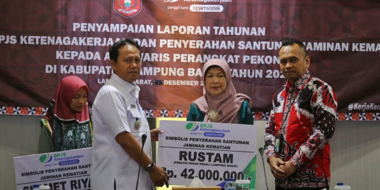Pj. Bupati Nukman terima audiensi BPJS Ketenagakerjaan
