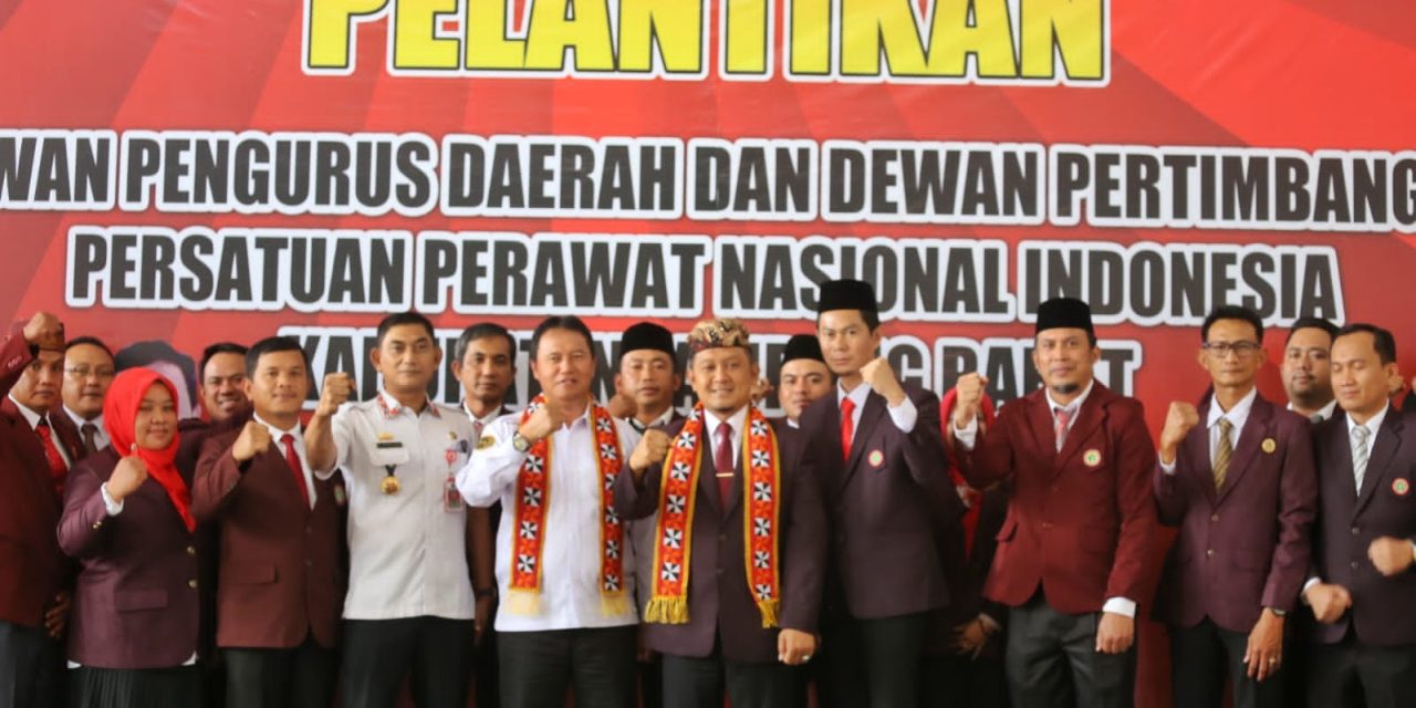 Hadiri Pelantikan Pengurus Baru DPPD PPNI Lambar, Pj Bupati: Tingkatkan Pelayanan Dan Tanggung Jawab.