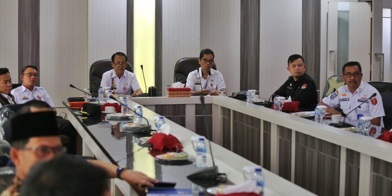 Pemkab Lambar Ikuti Webinar Sukses Pemilu Serentak Tahun 2024.