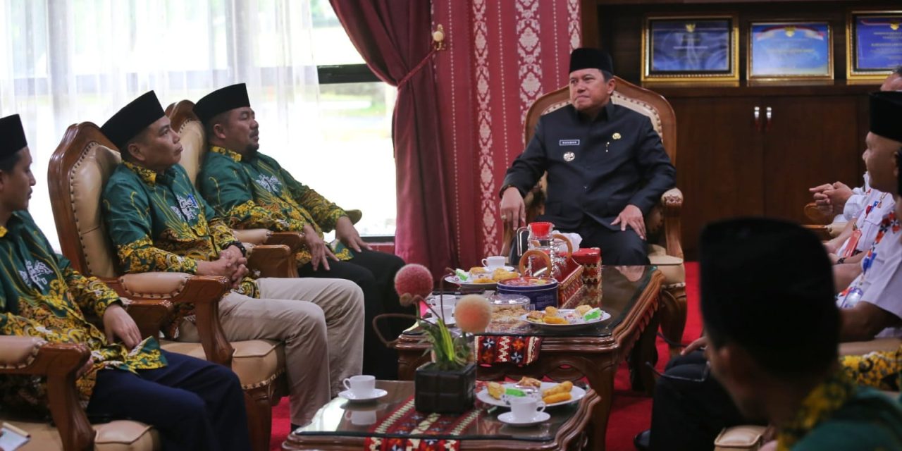 Pj. Bupati Nukman Sambut Baik Kunjungan  PCNU Lambar.