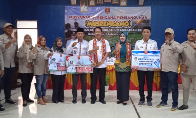 Pj. Sekda Lambar hadiri musrenbang perdana di Kecamatan Sumber Jaya