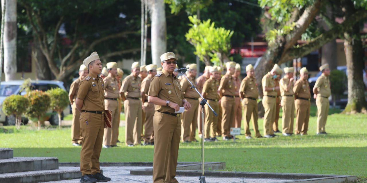 Pimpin Apel Mingguan, Bupati Nukman Tegaskan Beberapa Hal