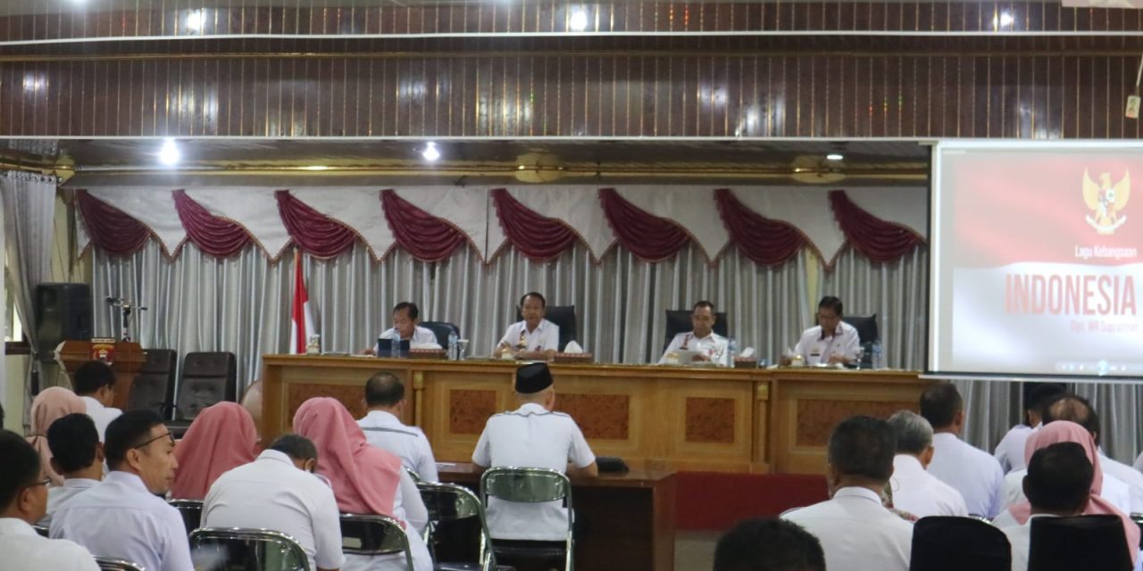 Penyusunan RKPD 2024, Pemkab Lambar Gelar Forum Gabungan Perangkat Daerah