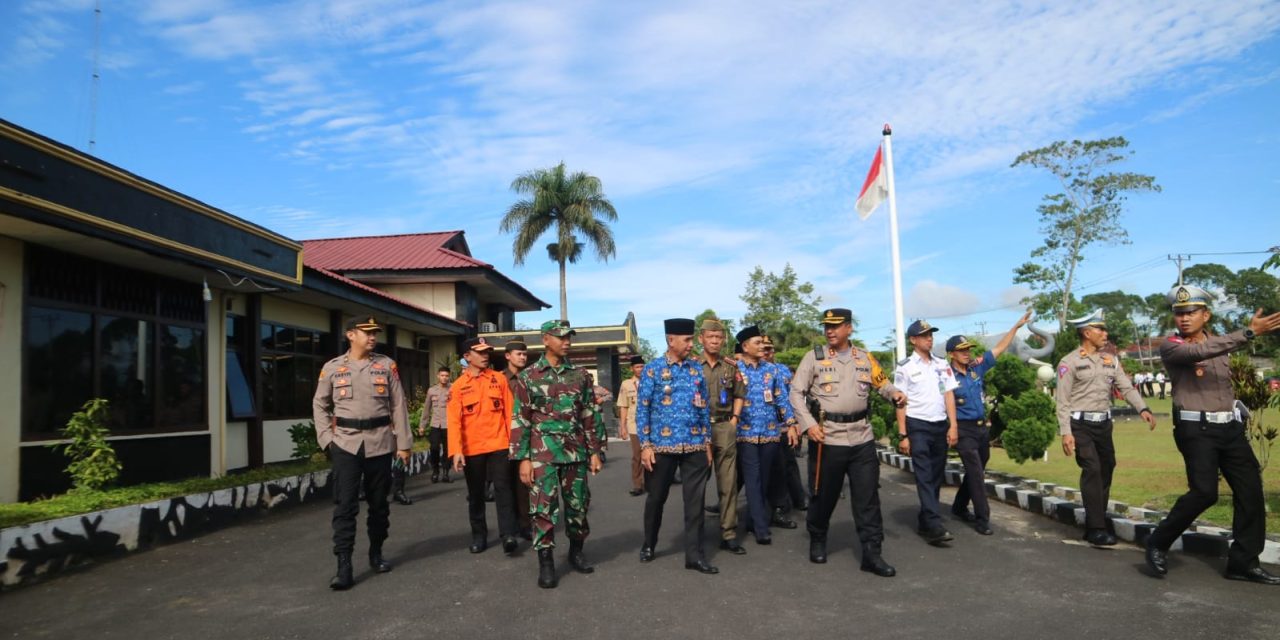 Ikuti Apel Gelar Pasukan Operasi Ketupat 2023, Ismet Inoni Himbau Perhatikan Kesehatan.