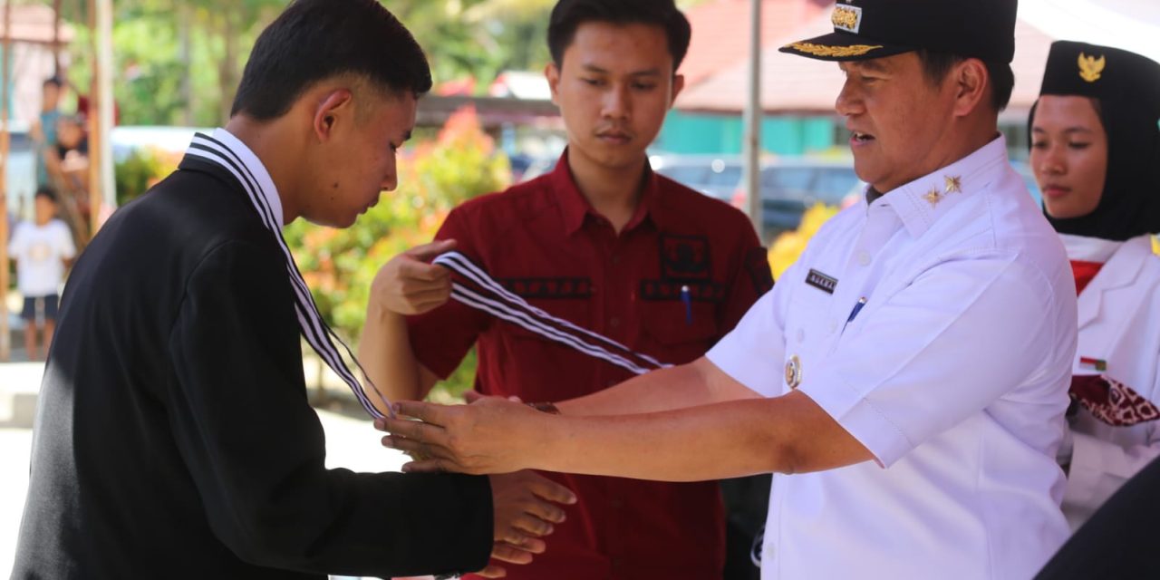 Pj. Bupati Lambar hadiri perpisahan dan pelepasan 117 Siswa-Siswi SMPN 3 dan SMK Bhakti Mulya BNS
