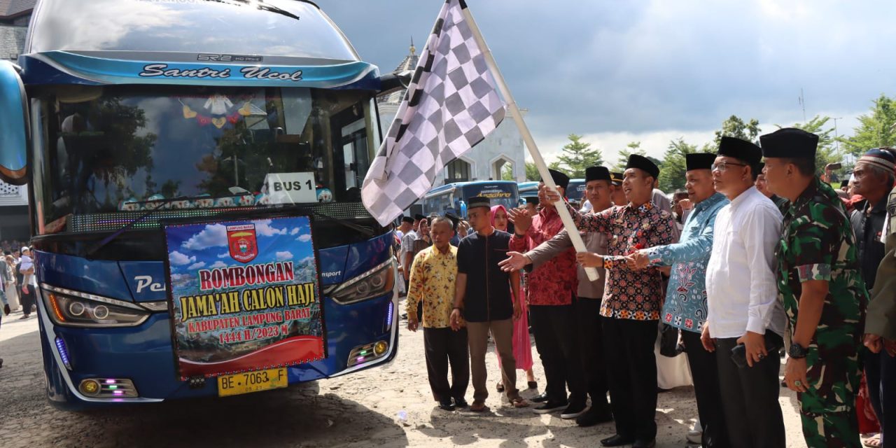 341 JCH Asal Lambar Resmi di Lepas Plh. Sekda.