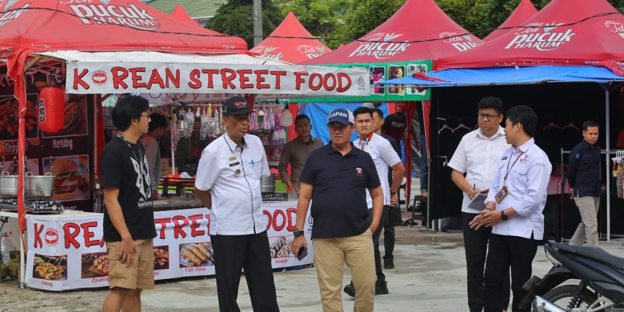 PJ. Bupati Lampung Barat Tinjau Persiapan Pelaksanaan Festival Sekala Bekhak Ke 9.