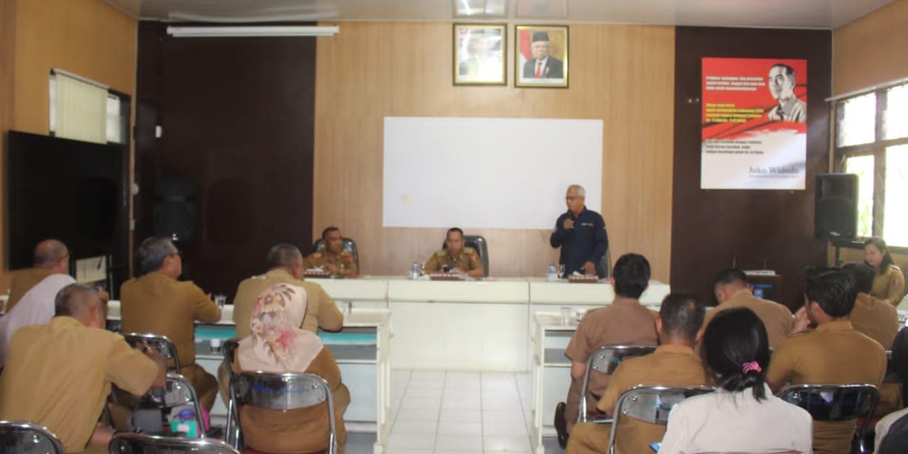 Sambut 28 Mahasiswa KKN Universitas UGM, Plh. Sekda Harap Beri Inovasi Baru.