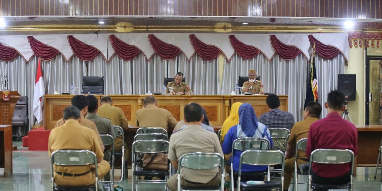 Pemkab Lambar Gelar Rapat Persiapan Pembentukan Mall Pelayanan Publik.