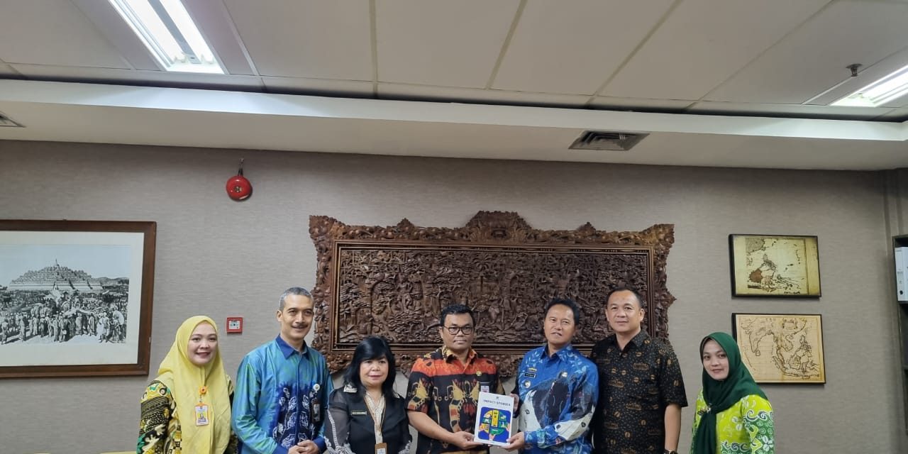 Kunjungi Perpustakaan Nasional Pj. Bupati Lambar Minta Pemenuhan Sarana Dan Prasarana.
