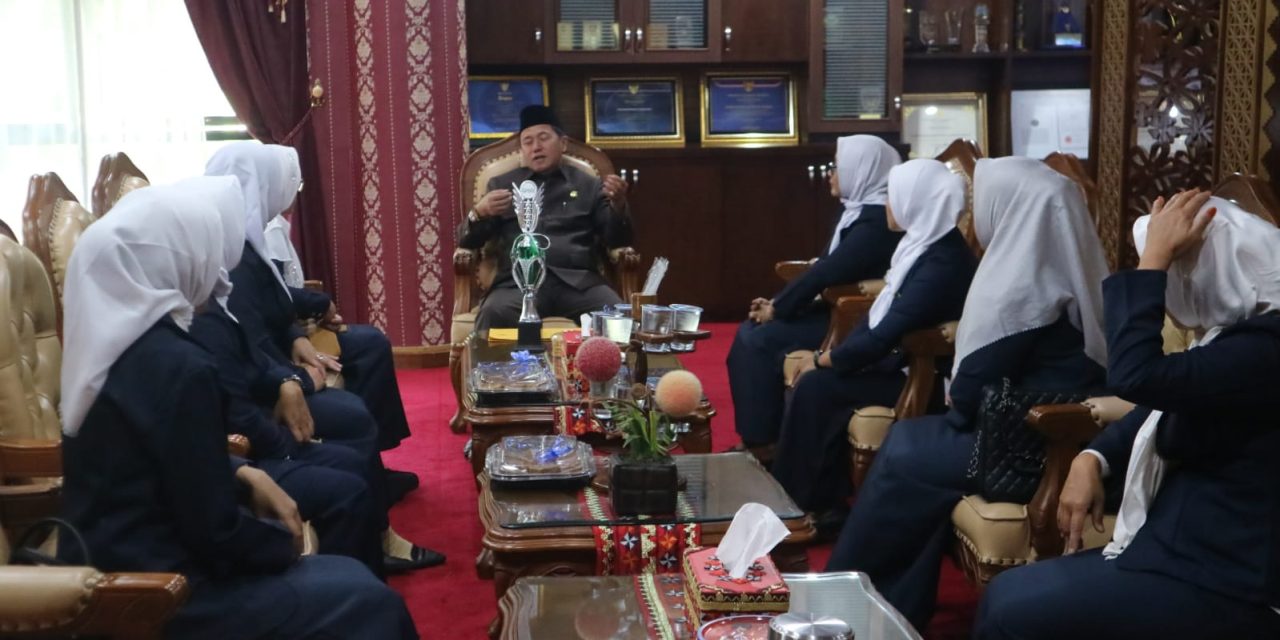 Terima Audensi Apji Lambar, Pj. Bupati Nukman Sampaikan Ucapan Terimakasih.