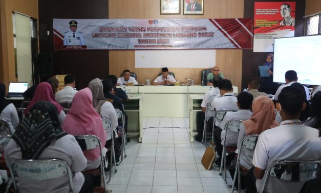 Pemkab Lambar selenggarakan Bimbingan Teknis terkait penyusunan metadata statistik sektoral tahun 2023