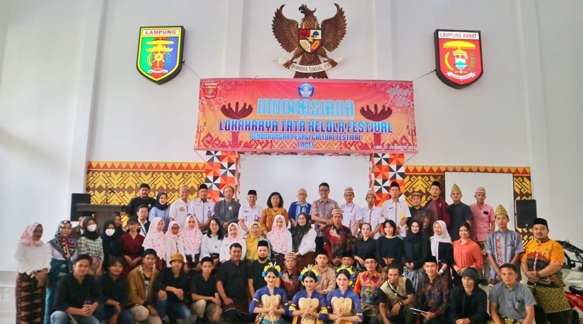 Jelang Pesagi Cultur Festival, Pemkab Lambar Gelar Loka Karya Platform Kebudayaan, Hadirkan lima Pemateri