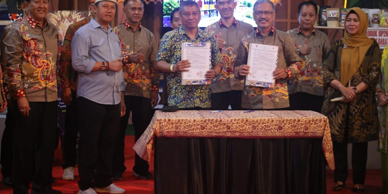 Anjungan Lampung Barat di PRL Dikunjungi 2 Kementerian dan Ketua APINDO Nasional